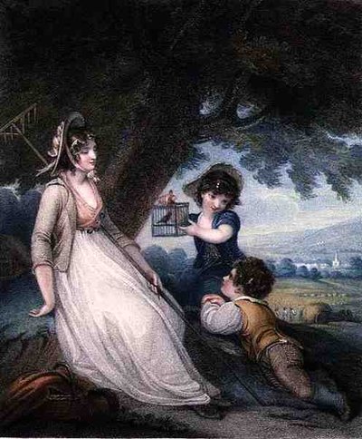 Innocent Captivation, gravé et pub. par Anthony Cardon - Henry (after) Singleton