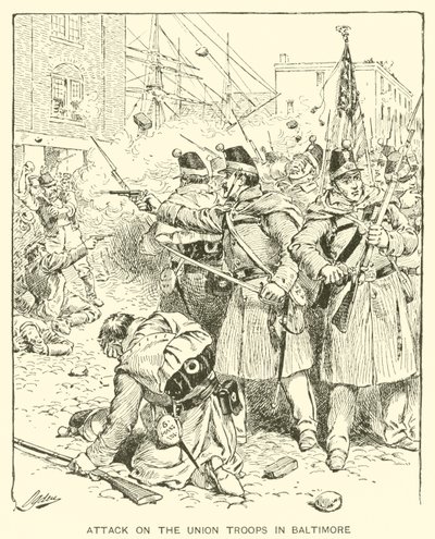 Attaque des troupes de l