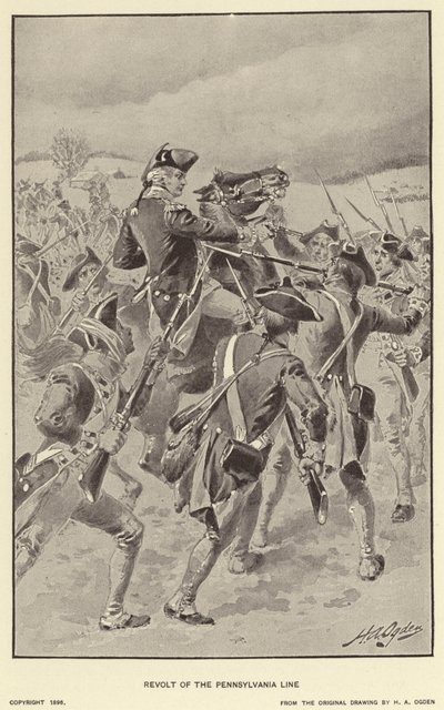 Révolte de la ligne de Pennsylvanie - Henry Alexander (after) Ogden