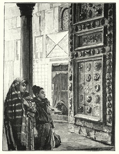 Porte métallique de la Grande Mosquée de Damas - Henry Andrew Harper