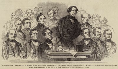Croquis de la réunion de l