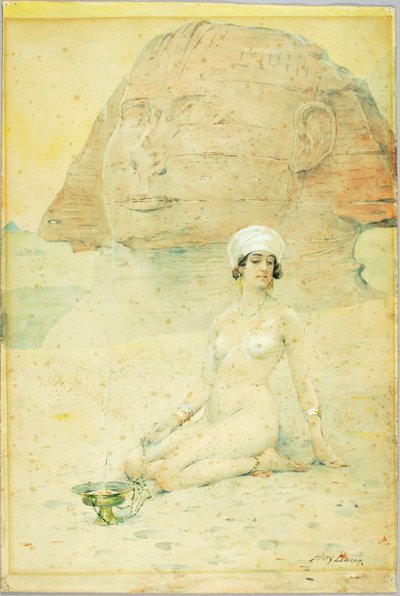 Esprit du Sphinx, fin du 19e-début du 20e siècle - Henry Bacon
