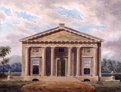 Conception pour une villa néoclassique - Henry Bailey