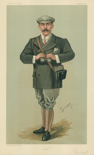 M. Ralph Sneyd, Ralph, 10 mars 1898, caricature de Vanity Fair - Henry Charles Seppings Wright