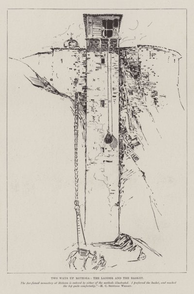 Deux chemins vers Météores, l