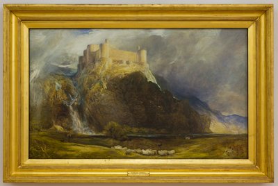 Château de Harlech, Quatre carrés aux vents qui soufflent, c.1894 - Henry Clarence Whaite