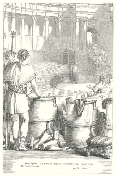 Coriolanus (gravure) - Henry Courtney (after) Selous