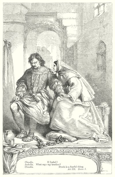Mesure pour mesure (gravure) - Henry Courtney (after) Selous