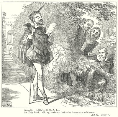 Twelfth Night (gravure) - Henry Courtney (after) Selous