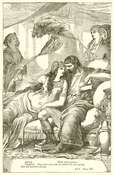 Antoine et Cléopâtre - Henry Courtney Selous