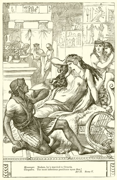Antoine et Cléopâtre - Henry Courtney Selous