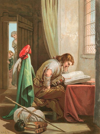 Christian pleure et prie - Henry Courtney Selous