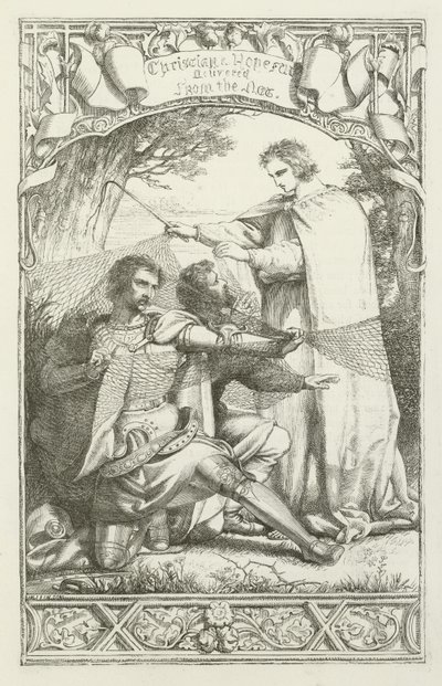 Illustration pour Le Voyage du Pèlerin de John Bunyan - Henry Courtney Selous