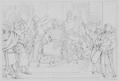 Épisode de la vie de Robert Bruce, selon Sir Walter Scott - Henry Courtney after Selous