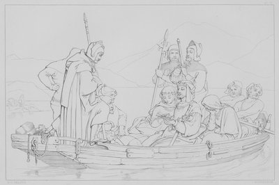 Épisode de la vie de Robert Bruce, selon Sir Walter Scott - Henry Courtney after Selous