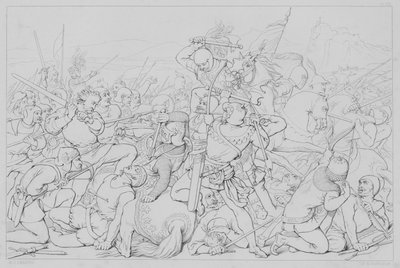 Épisode de la vie de Robert Bruce, selon Sir Walter Scott - Henry Courtney after Selous
