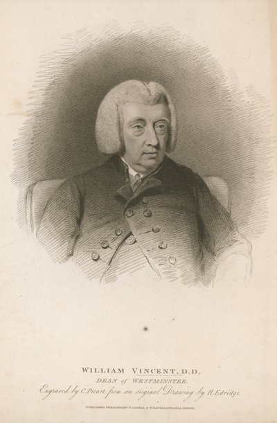 William Vincent, DD, doyen de Westminster - Henry Edridge