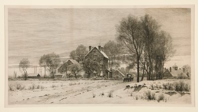 Le jour se termine, la nuit descend : Un après-midi en février - Henry Farrer