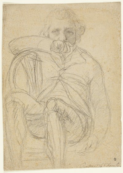 Portrait de Fuseli (recto) ; Esquisse d