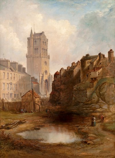 Carrière de Lindsay Street et Vieux Clocher, vers 1855 - Henry G. Duguid