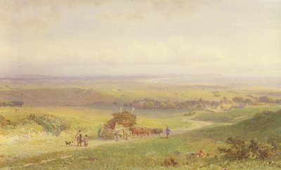 Baie de Pevensey, Sussex, 1868 - Henry George Hine