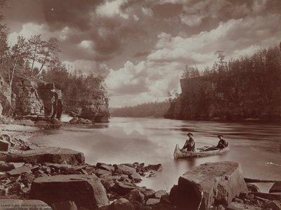 Lower Jaws, Dells of the Wisconsin, 1903 (photo) - Henry Hamilton Bennett
