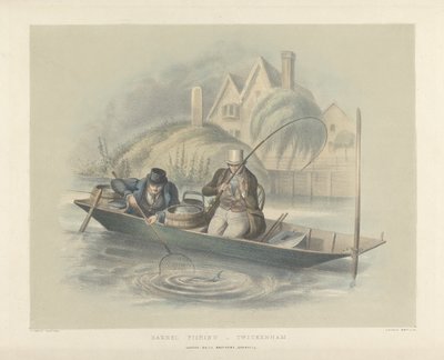 Pêche au barbeau, Twickenham, d