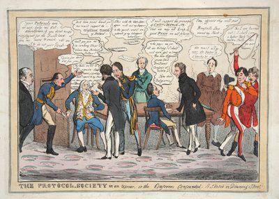 La société du protocole en émoi, ou les conférenciers confondus. Une esquisse à Downing Street, 1831 - Henry Heath