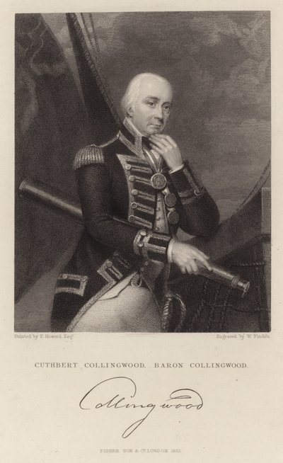 Portrait de Cuthbert Collingwood - Henry Howard