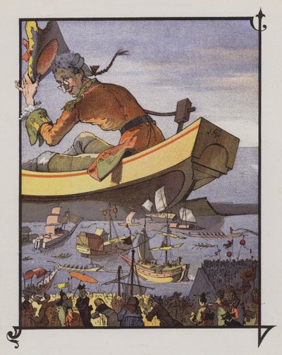 Gulliver à Lilliput - Henri Jules Jean Geoffroy
