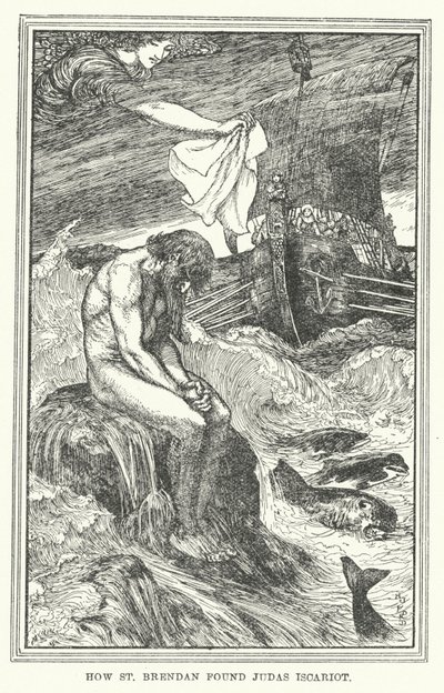 Comment Saint Brendan a trouvé Judas Iscariot - Henry Justice Ford