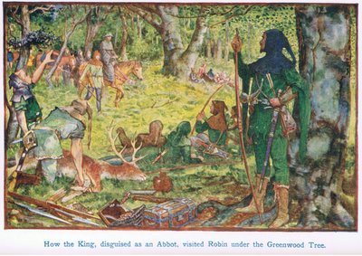Comment le roi déguisé en abbé a rendu visite à Robin sous l