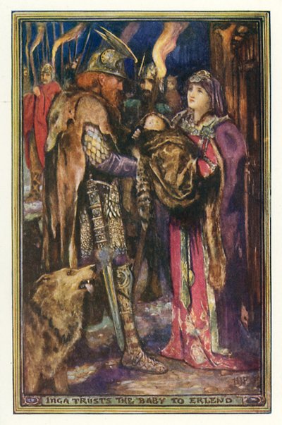 Inga confie le bébé à Erleno - Henry Justice Ford