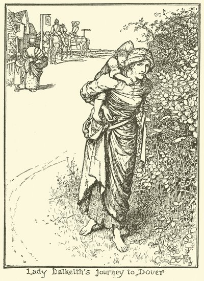 Le voyage de Lady Dalkeith à Douvres - Henry Justice Ford