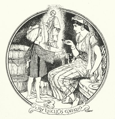 Mon oncle arrive (gravure) - Henry Justice Ford
