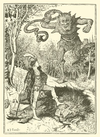 Prince Vivien et Princesse Placida - Henry Justice Ford