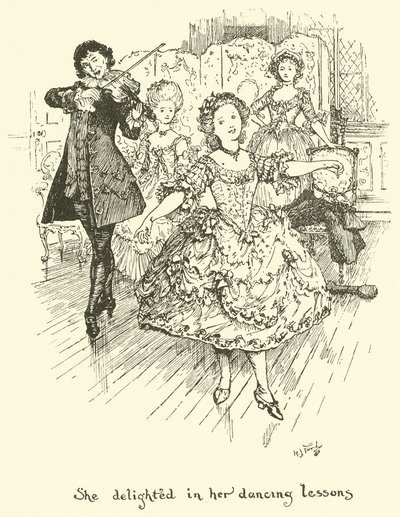Elle se réjouissait de ses leçons de danse - Henry Justice Ford