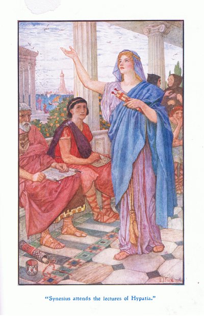 Synesius assiste aux cours d