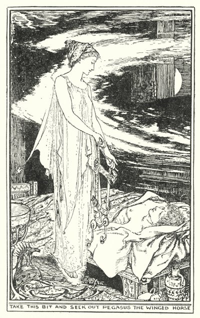 Cherche Pégase le cheval ailé - Henry Justice Ford