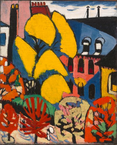 Arbres, c.1912-14 - Henry Lyman Saÿen