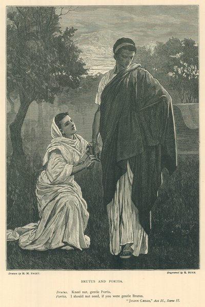 Illustration pour Jules César - Henry Marriott Paget