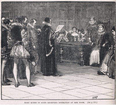 Marie Stuart recevant l