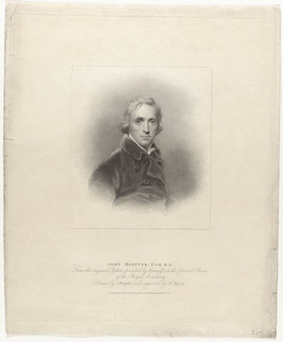 Portrait de John Hoppner - Henry Meyer