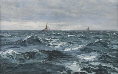 Voile sur une mer agitée - Henry Moore