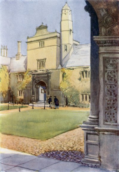 La Porte de la Vertu, Collège Gonville et Caius - Henry Morley