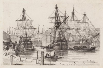 Docks de Londres - Henry Moses