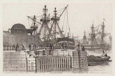 Docks de Londres - Henry Moses