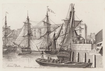 Docks de Londres - Henry Moses