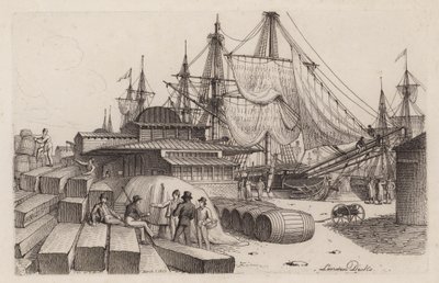 Docks de Londres - Henry Moses