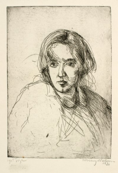 Portrait de femme - Henry Nielsen